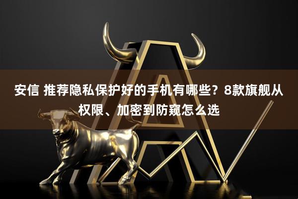 安信 推荐隐私保护好的手机有哪些？8款旗舰从权限、加密到防窥怎么选