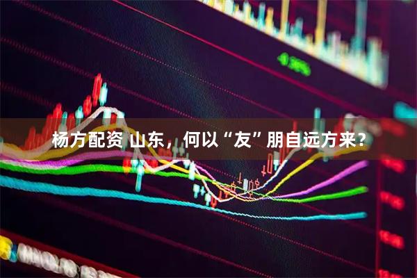 杨方配资 山东，何以“友”朋自远方来？